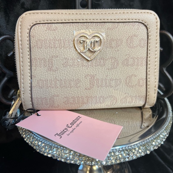 🩷🩷NWT-JUICY COUTURE CAFÈ FLAWLESS MEDIUM DOUBLE ZIP AROUND WALLET🩷🩷 - Picture 4 of 12